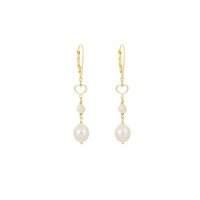 Orecchini Maman et Sophie Donna Onda Bianca in Argento OROND1P2MS - OROND1P2MS
